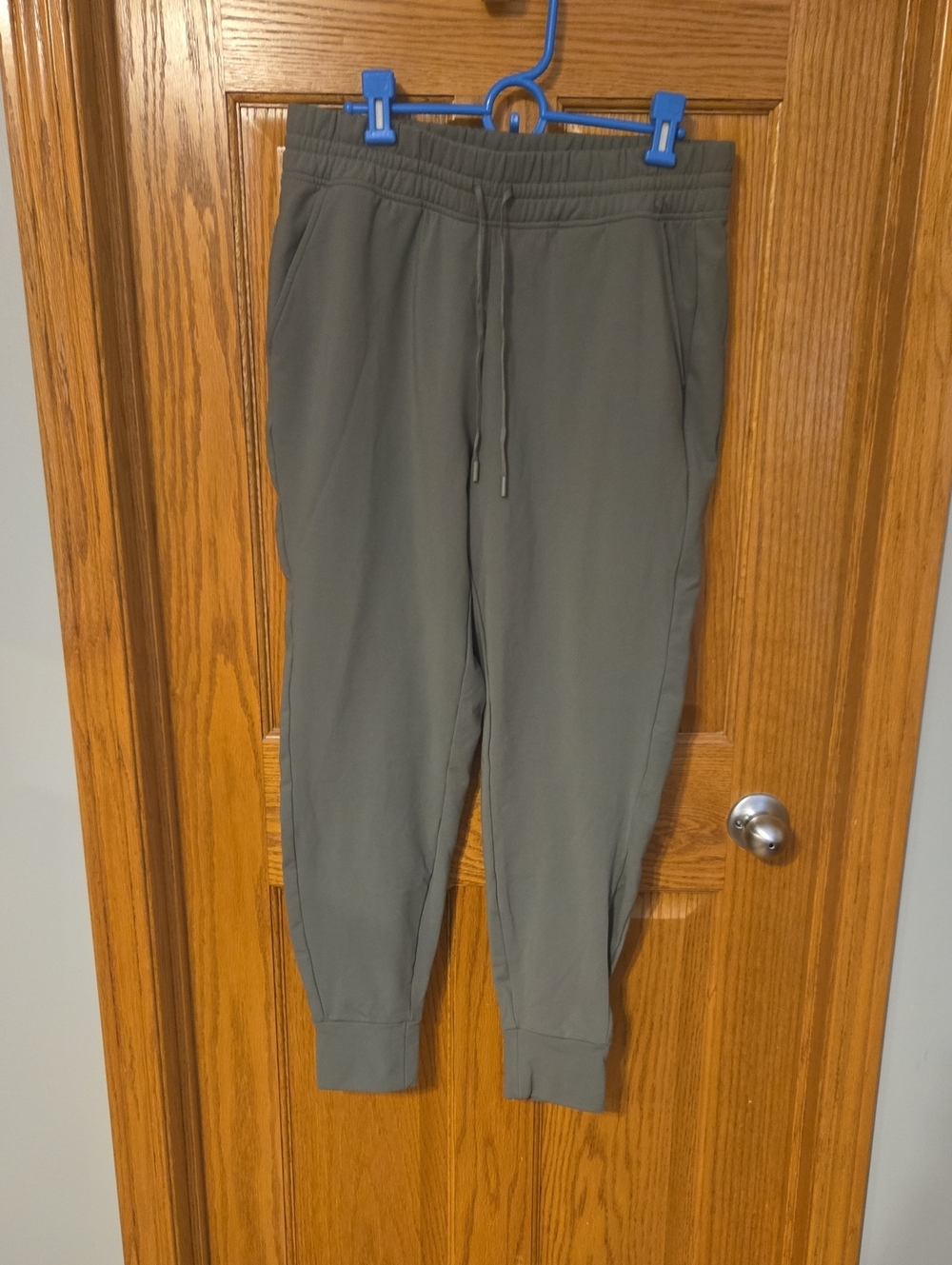 Yogalicious Olive Green Drawstring Jogger Pants